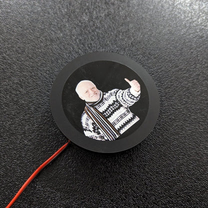 Full Color LED Light Up Car Emblem Medallion - Custom Mounting - Multiple Designs Available - Atomic Car Concepts