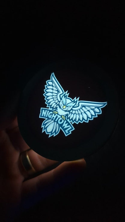 Full Color LED Light Up Car Emblem Medallion - Custom Mounting - Multiple Designs Available - Atomic Car Concepts