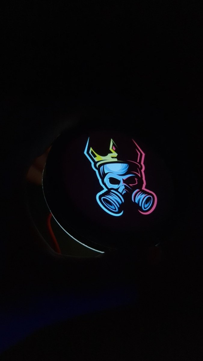 Full Color LED Light Up Car Emblem Medallion - Custom Mounting - Multiple Designs Available - Atomic Car Concepts