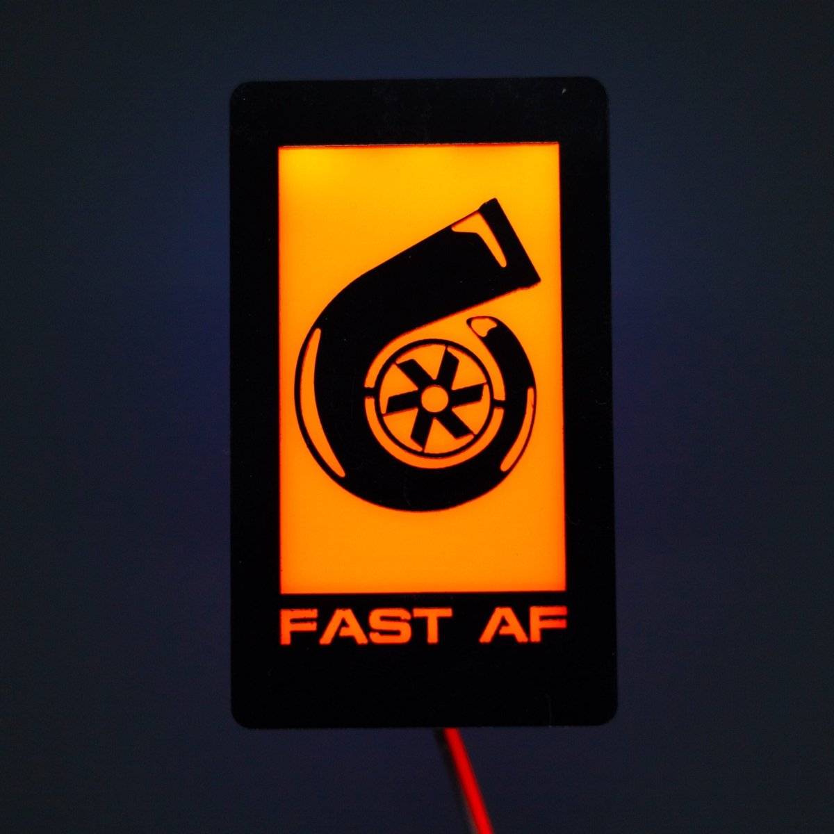 Fully Custom LED Light Up Car Emblem - Design Your Own - Custom Mounting - Atomic Car Concepts