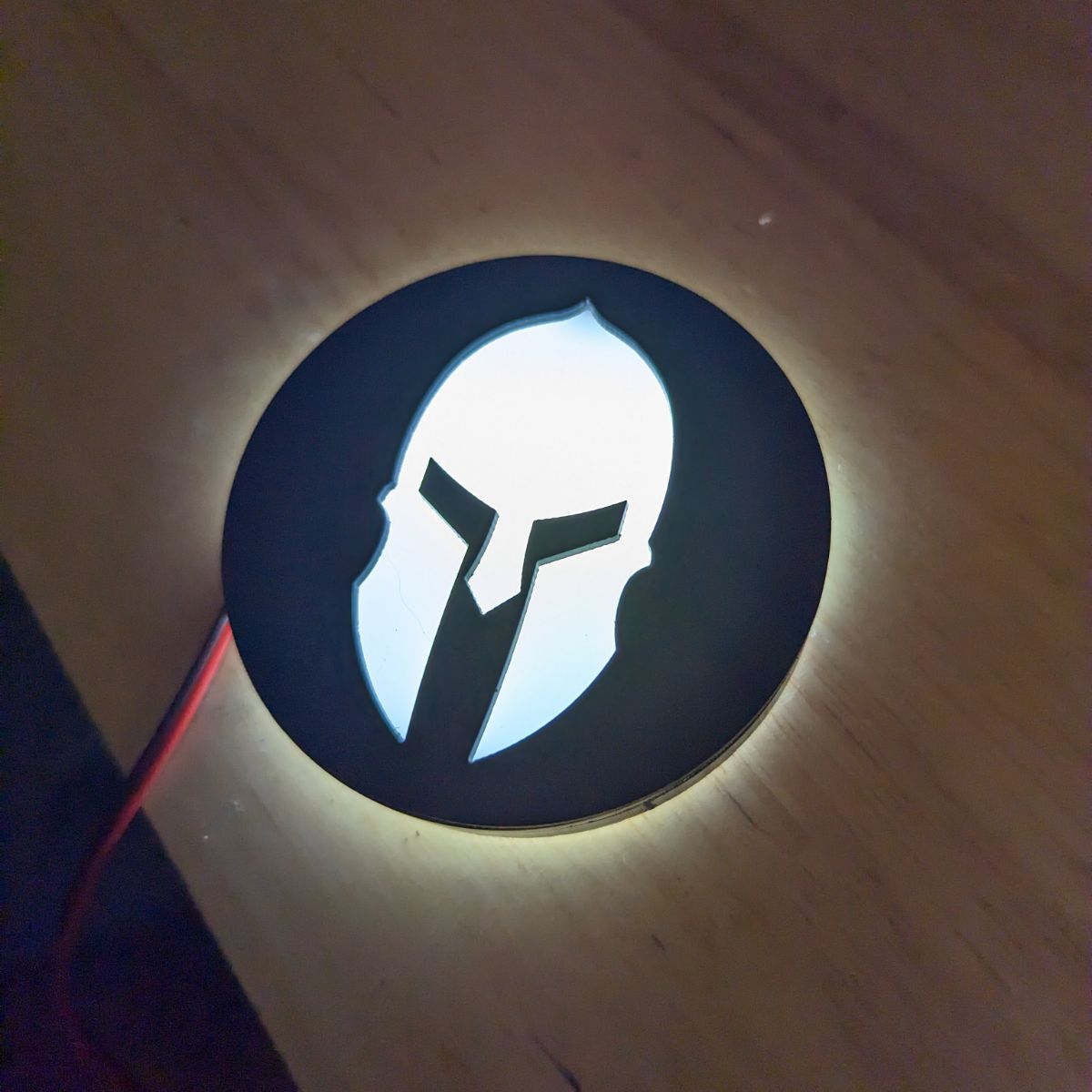 Fully Custom LED Light Up Car Emblem Medallion - Design Your Own - Custom Mounting - Atomic Car Concepts