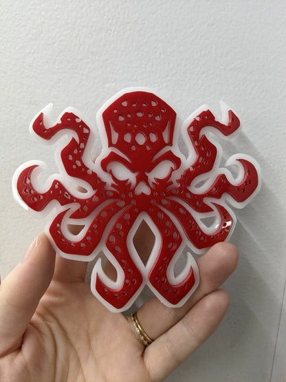 Octopus Car Badge - Atomic Car Concepts