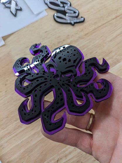 Octopus Car Badge - Atomic Car Concepts