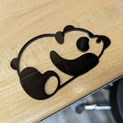 Panda Icon Badge - Tape Mount - Atomic Car Concepts