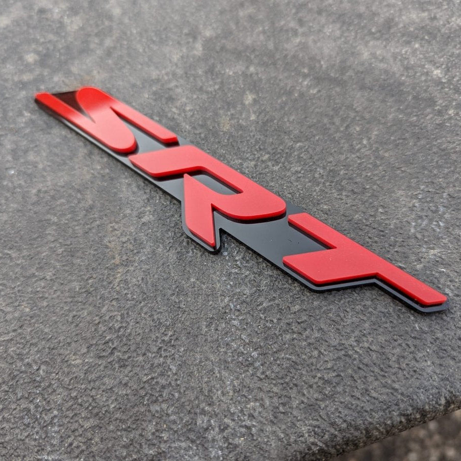 SRT Badge - Grille or Body Mount - Atomic Car Concepts