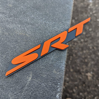 SRT Badge - Grille or Body Mount - Atomic Car Concepts