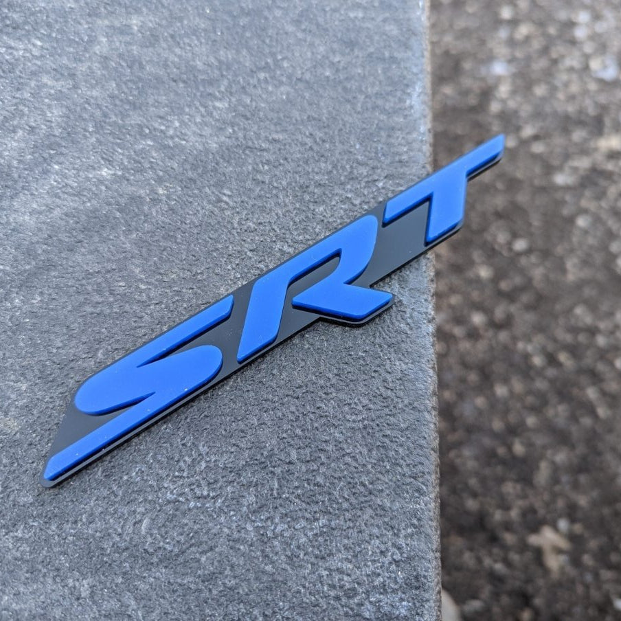 SRT Badge - Grille or Body Mount - Atomic Car Concepts