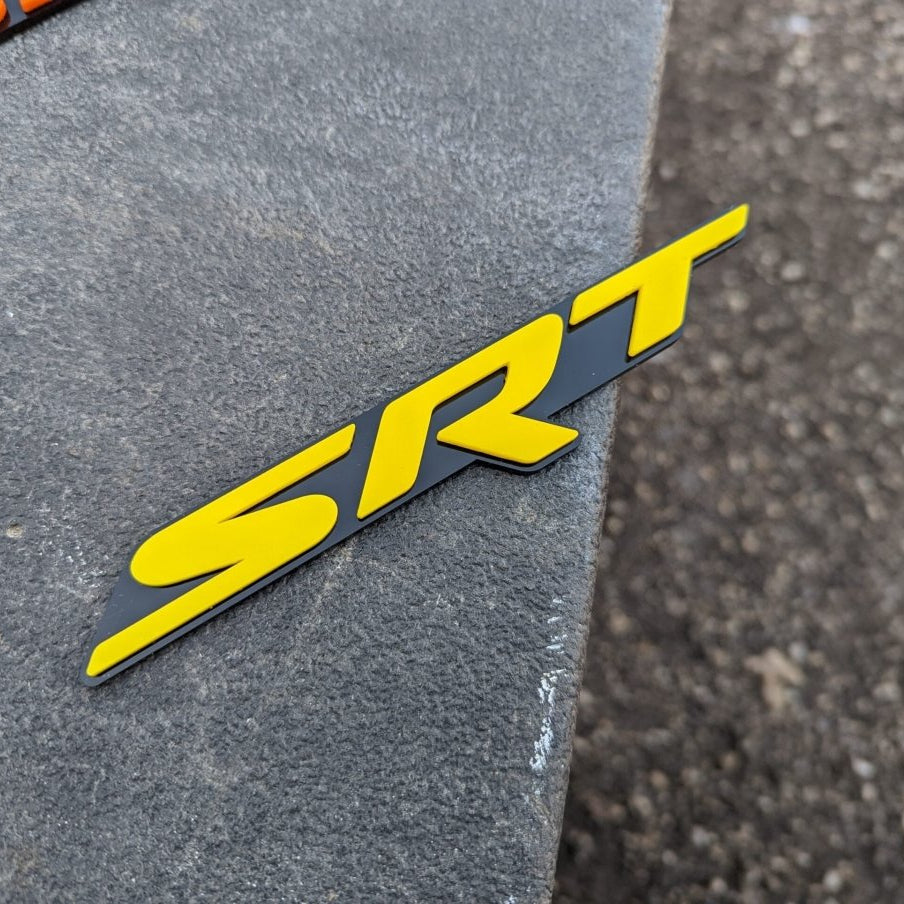 SRT Badge - Grille or Body Mount - Atomic Car Concepts