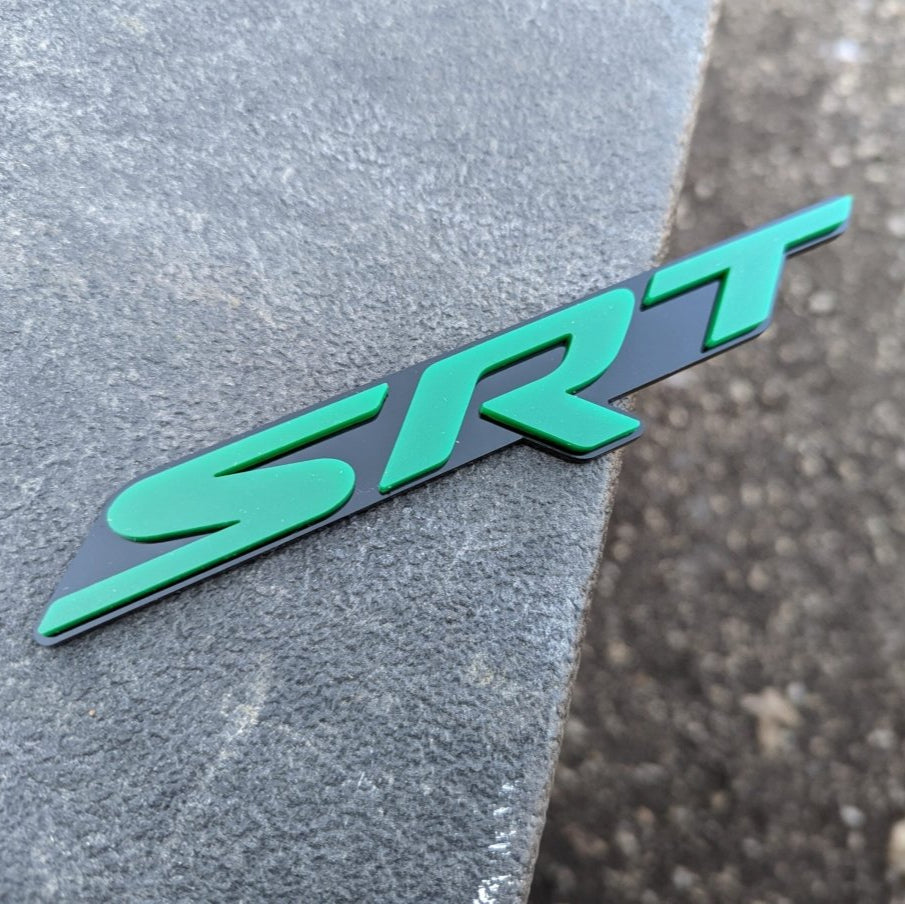 SRT Badge - Grille or Body Mount - Atomic Car Concepts