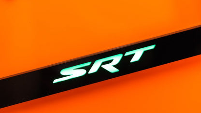 SRT LED License Plate Border Frame - Officially Licensed Product - Atomic Car Concepts